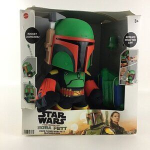 Star Wars The Book Of Boba Fett Voice Cloner Plush Rocket Launcher New Mattel